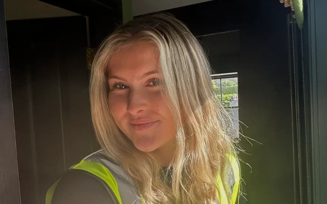 Meet Summer, our trainee quantity surveyor on site