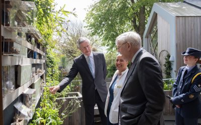 HRH The Duke of Gloucester visits the Gardeners’ House and Morrab Library in Penzance